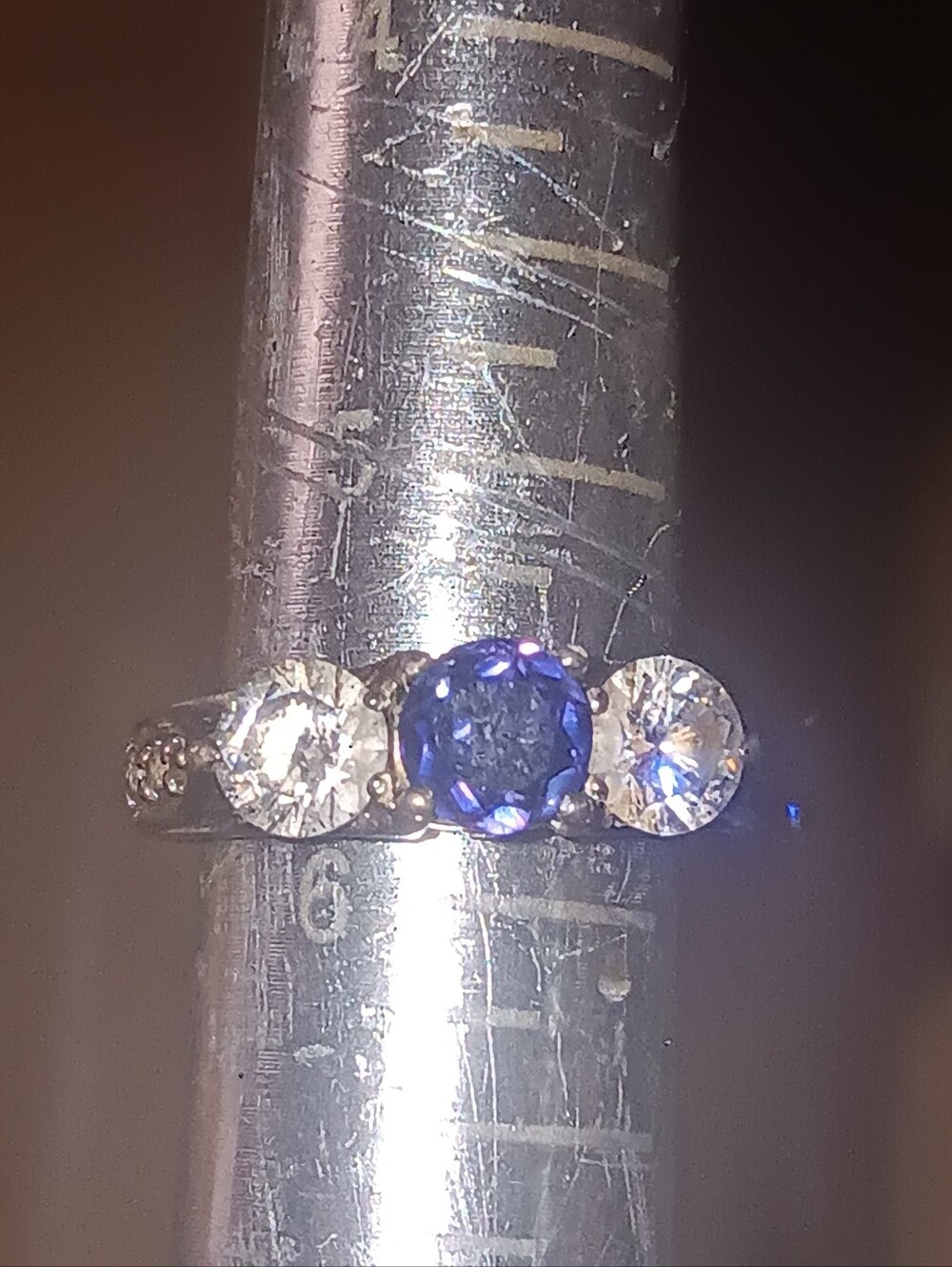 Sterling 1.5ct. Natural Sapphire Ring